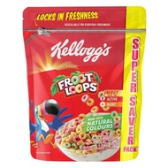 Kellogg's Froot Loops Marvel Hulk Pack 400G/Frosties 70G/Frosties Breakfast Cereal/Frosties Hulk Pack 450G