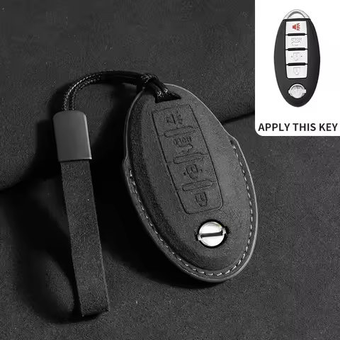 3/4 Buttons Car Key Case Cover for Nissan Leaf Micra Qashqai J11 J10 X Trail T32 Versa Note Patrol J