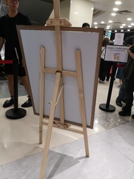木製畫架1.5米 展示廣告foamboard架 松木原色