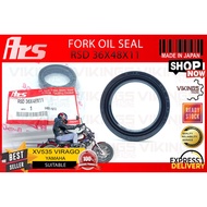 VIRAGO XV 535 YZ80 YZ85 TZ250 XV535 XJ550 FJ600 JAPAN ARS FORK OIL SEAL RSD 36X48X11