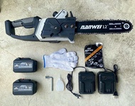 [NANWEI] เลื่อยโซ่ไร้สาย 12 นิ้ว BLDC รุ่น 42v