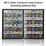 60 Coins From 60 Different Countries Set Lot Original Coin Real Genuine Coins Collection  World Asia