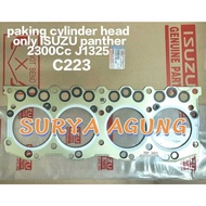 ISUZU PANTHER CYLINDER HEAD GASKET 2,300CC C223 J1325 Iron Plate Imported Quality Graffiti Klingrit/