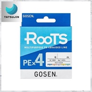 Gosen (Gosen) Roots PE x 4 Multi-Color 100m Size 1