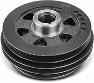 A-Premium Engine Harmonic Balancer Crankshaft Pulley Compatible with Nissan Frontier 1998-2004, Xter