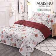 Aussino Relax Lovi Comforter Bedsheet Full Set 100% Microfiber with fitted sheet , pillow case and b