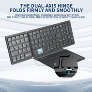 JOMAA Foldable Keyboard Bluetooth Wireless Keyboard With Touchpad Portable keyboard Ultra Slim Pocke