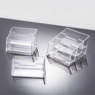 (Tiada COD) Desk Name Card Holder (Clear Acrylic) - 1 Tier/2 Tier/3 Tier