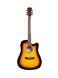 Kazuki kz41 กีต้าร์โปร่ง ติดทรานอคูสติกOs1 เสียงดีเล่นสนุกมาก มีลำโพงในตัว