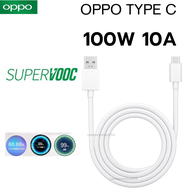 Oppo สายชาร์จ 10A 100W  ของแท้ Supervooc USB Type C  Reno8 Find X6 Pro Reno10 Pro + Reno4 Pro Reno5 