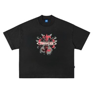 Tshirt Boxy Oversize Black Gryphon Thisplan