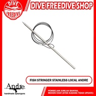 Fish Stringer Stainless 7mm Local Andre Spearfishing Speararo