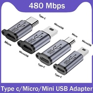TypeC Female to Mini USB/Type C Female to Micro USB/Micro USB Female to Type C/Micro USB Female to M