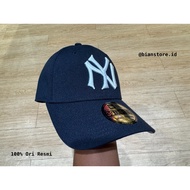 New Era 39Thirty Stretch Cooperstown New York Yankees Navy/White Cap 100% Original Official