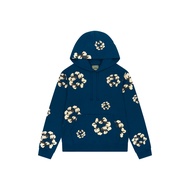 Denim Tears x Cactus Plant Flea Market Tears Wreath Hoodie Navy (FW24)