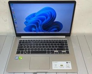 硬體空間 ASUS S510UN《i7-8550U/16G/256G+1T》MX150獨顯2G/視訊/電競《4核》15吋