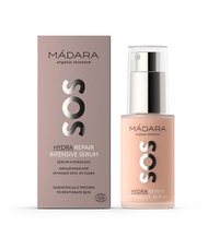 MÁDARA Organic Skincare | SOS Hydra Repair Intensive Face Serum - With Northern Peony, Linseed And H