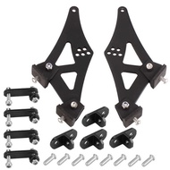 Car Modification Supplies Aluminum Alloy Tail Wing Installation Bracket Perforated Tail Wing Install