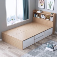 日式榻榻米收纳床 Japanese-style tatami storage bed 雙層床 bunk bed  多功能大容量收納衣櫃 榻榻米床架 ideaspace bed（包送貨 free del