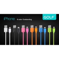 Golf สายชาร์จ Lightning รองรับทุก iOS ขนาดกะทัดรัดเป็นพิเศษ และคุ้มค่า เนื่องจากเป็น สายชาร์จ ที่มีคุณภาพสูง flashsale ลดกระหน่ำ