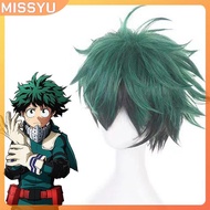 MISSYU Anime My Hero Academia Izuku Midoriya Cosplay Wig Boku Hero Academia Academy Cosplay Hair Izu