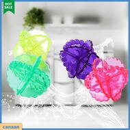 canaan|  4Pcs Reusable Dryer Balls Tumble Laundry Washing Soften Fabric Cleaning Balls