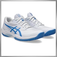 Asics Tennis Shoes GAME FF 1042A281 Ladies 100(White/Blue Coast) 24.0 cm E