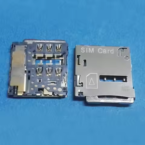 1Pcs Reader Sim Card Socket For Samsung Galaxy I9300 S3 i9308 i939 Note2 note 2 N7100 N7108 I9308I S