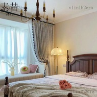 Downton Abbey curtains provide full sun protection, French Chenille material, classic style, for liv