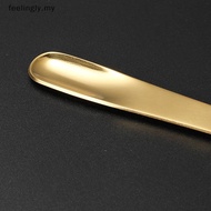 [T&B] 1Pc Coffee Spoon Stainless Steel Flat Forks For Dessert Small Coffee Mixer Stirring Bar Kitche