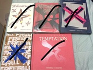 TXT小卡 ｜ FREEFALL, TEMPTATION, THURSDAY'S CHILD, Minisode 3: Tomorrow, The Chaos Chapter: Fight or Es