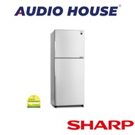 SHARP SJ-RF43E-WH  430L 2 DOOR FRIDGE  WHITE  3 TICKS  W700xD726xH1680MM  2 YEARS WARRANTY BY SHARP