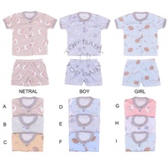 Winteku baby pajamas short button set - 4690