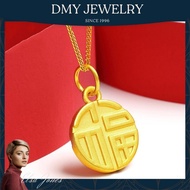 DMY Jewelry Emas 916 Original Lelong/Rantai Leher Perempuan/Blessing Pendant Necklace For Women/Rantai Leher Perempuan Korean Style/Gold 916 Original Malaysia/Rantai Leher Emas 916/Gold Plated Indian Jewellery/Rantai Leher Emas 916 Origina/Kpop Merch