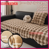 Multica Official Sofa Cover 1 seater 2 seater 3 seater anti-slip Soft Rabbit fur sofa cover