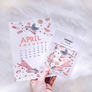 飛天粉紅豬-2入紋身貼紙 原創手繪設計