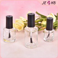 # BEAUTY #  1Pcs 5/10/15ml Empty Glass Nail Polish Bottle With Brush Nail Oil Glass Bottle  .