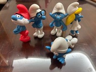 藍精靈公仔一套