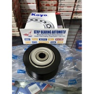 BEARING TENSIONER FAN BELT PULLEY MITSUBISHI OUTLANDER SPORT LANCER EX KOYO JAPAN ORIGINAL 1341A042