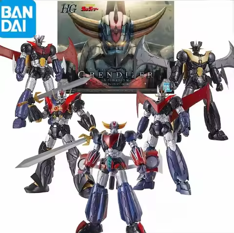 BANDAI Original GUNDAM HG 1/144 INFINITISM GRENDIZER Assembly Model Toys Collectible Model Ornaments