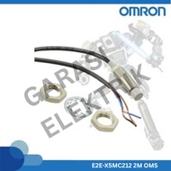 OMRON E2E-X5MC212 OMS2M - Proximity Sensor - Short Body - M12 - NPN NC - 5mm sensing distance