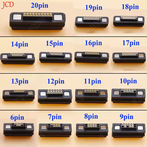 7/8/9/10/11/12/13/14/15/16/17/18/19/20Pin Waterproof Magnetic Pogo Pin Connector 2A Male Female Spri