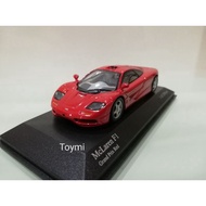 Minichamps 1/43 Mclaren F1 Red Diecast car