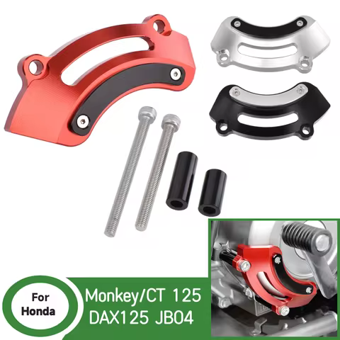 Duty Left Crankcase Guard Engine Cove For Honda Hunter Cub CT125 Monkey 125 Cross C110 Grom Dax125 M