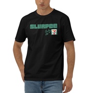 Slurpee Logo Drink Slushy Ice 7-Eleven Retro Freeze Beverage Soda Cotton T-Shirt