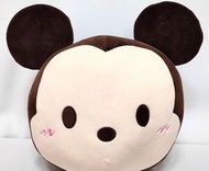 帳號內物品可併單限時大特價     Disney迪士尼Tsum Tsum 米奇Mickey頭形保暖枕兒童玩具35*30cm米奇米妮抱枕超軟QQ麻糬玩偶生日禮物聖誕節禮物