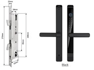 Veltek TTLOCK x Tuya ลายนิ้วมือประตู กันน้ํากันฝุ่น บานเลื่อน / บานสวิง Digital Door Lock ลายนิ้วมือ