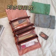 保養彩妝用具刷具韓版化妝包便攜外出大容量旅行洗漱包可拆分隨身彩妝眉筆收納袋