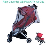 1:1 Baby Stroller Accessories Raincoat Rain Cover Dust-Proof Cover Windproof Cover For GB POCKIT+ All City Cybex Libelle