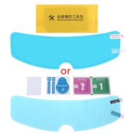 kiss Rainproof Motorcycle Helmet Lens Film Protective Clear Visor Shield Sticker
